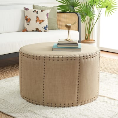SAFAVIEH Kylene Round Ottoman