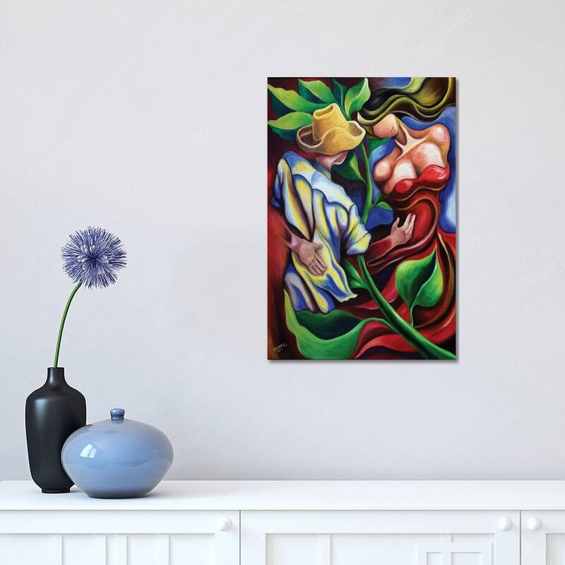 iCanvas "Dancing In Countryside" by Dixie Miguez Canvas Print - 18x12x1.5