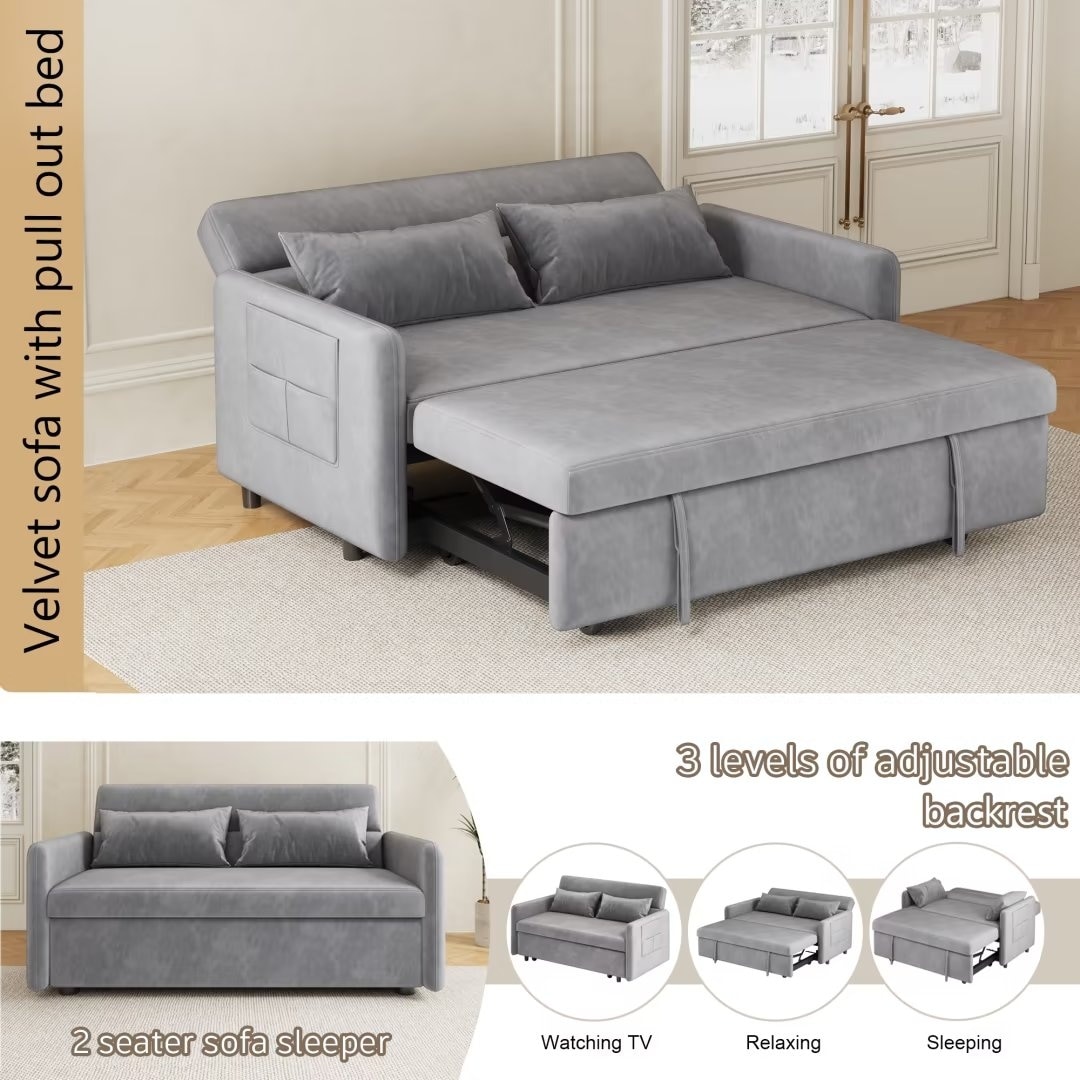 Teal 2 best sale seater sofa bed