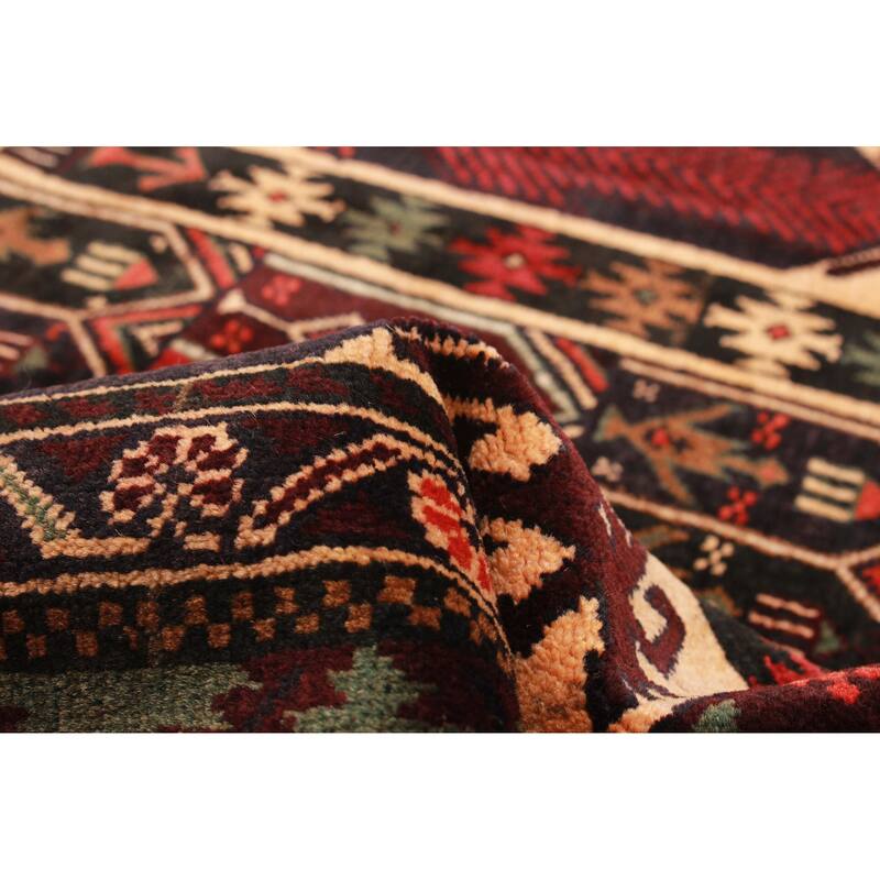 Teimani Orange Rug 3'2" x 4'10" - 3'2 x 4'10