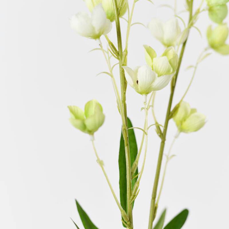 Silk Decorative Artificial Enkianthus(Pack of 1 Branch)