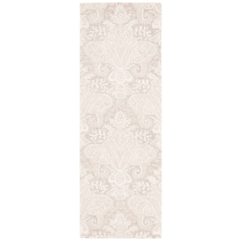 SAFAVIEH Handmade Micro-Loop Kolfinna Modern Wool Rug