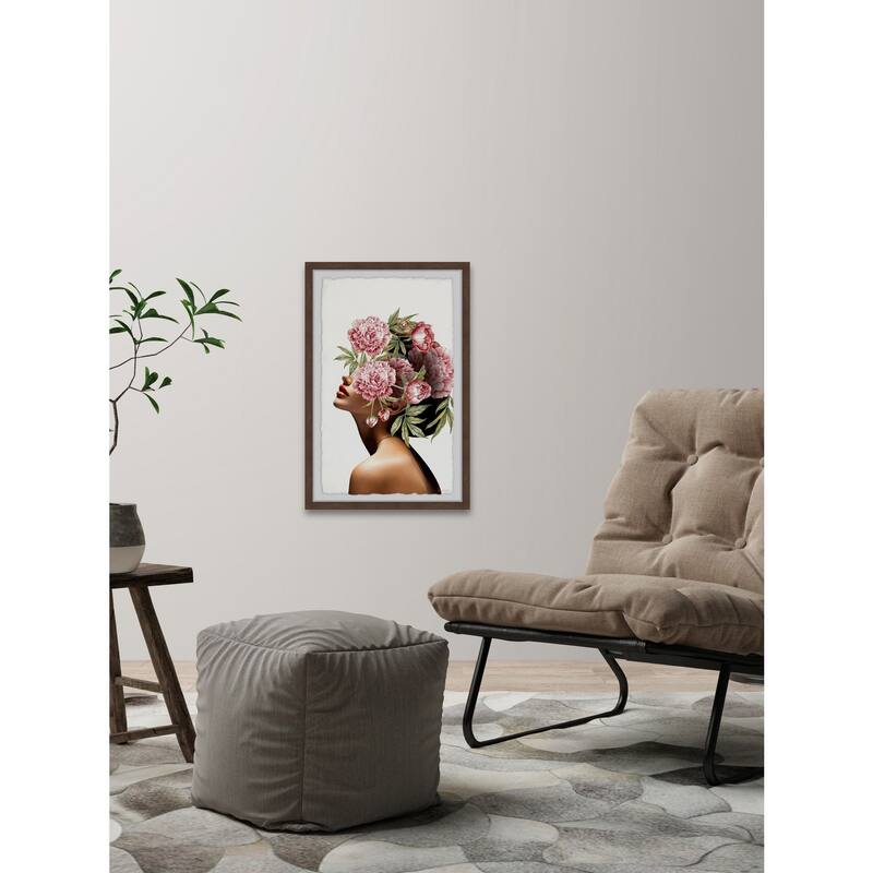 Detailed Beauty Framed Wall Art, Elegant Home Touch - Sophisticated Artwork for Refined Décor
