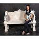 preview thumbnail 3 of 5, Design Toscano Giant Neoclassical Swan Bench