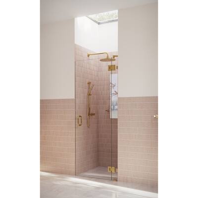 Glass Warehouse 78" x 30.25" Frameless Shower Door - Glass Hinge