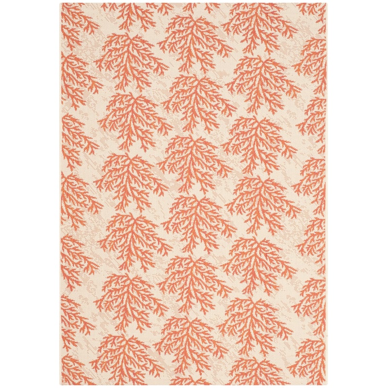SAFAVIEH Courtyard Dieuwertje Indoor/ Outdoor Waterproof Patio Backyard Rug