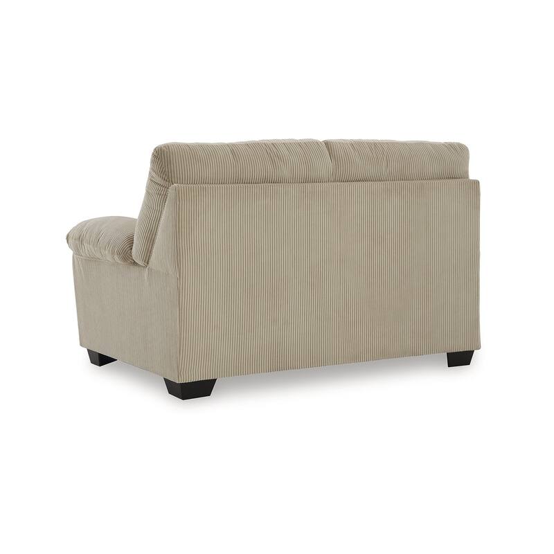 Signature Design by Ashley SimpleJoy Loveseat - 63"W x 38"D x 40"H