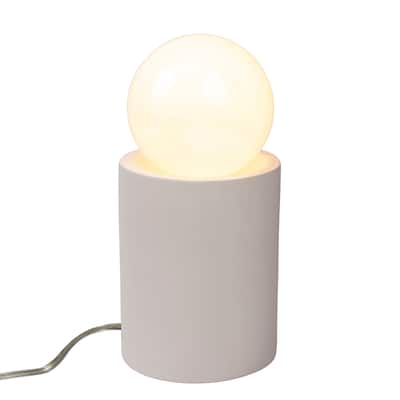 Ceramic Short Pillar Table Lamp