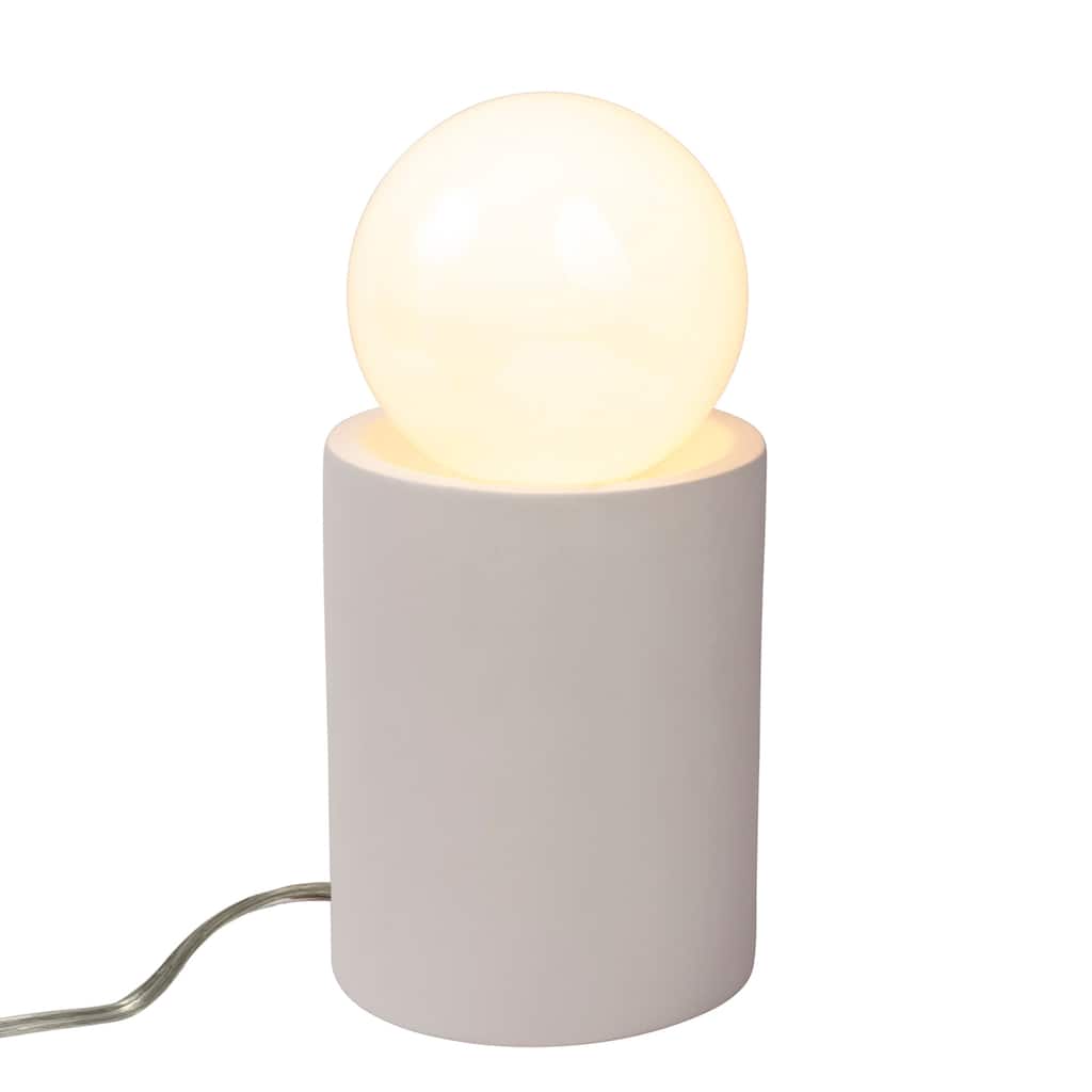 Ceramic Short Pillar Table Lamp