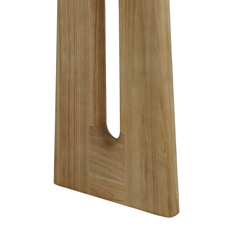 Christopher Knight Home - Chole Wood Console Table with Sculptural Design