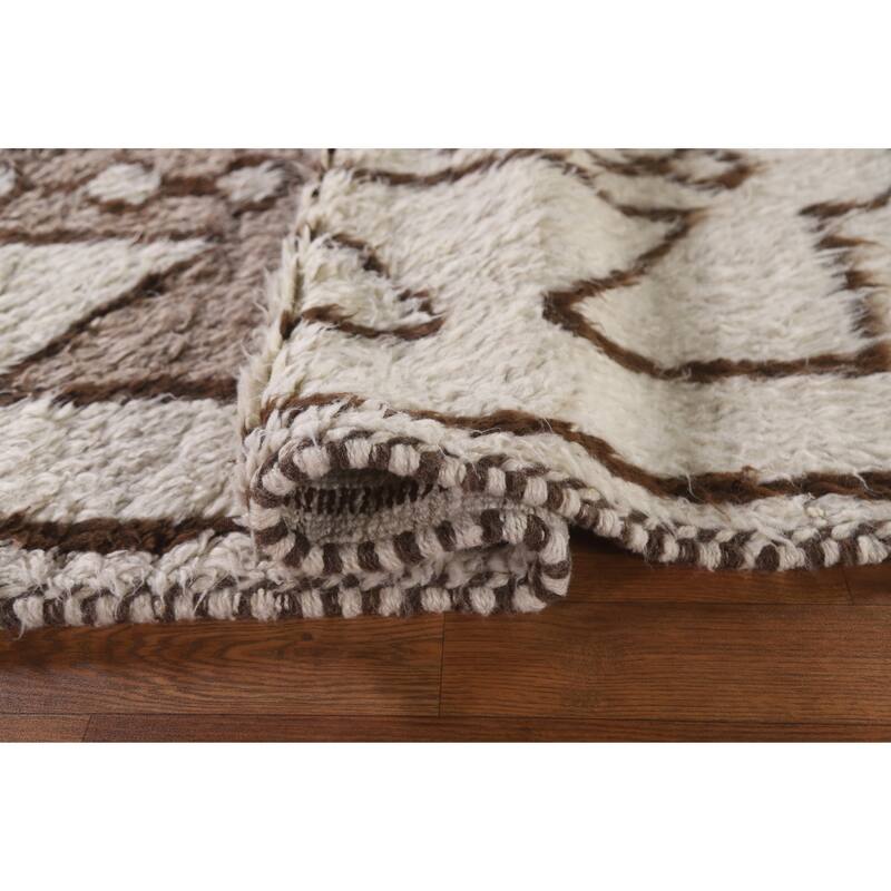 Anatolian Turkish Runner Rug Hand-knotted Wool Carpet - 3'4"x 11'9"