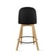 preview thumbnail 35 of 84, Set of 2 Designer Plastic Counter Stools Chair With Backs Side Armless Molded Kitchen Dining Bar Patio Indoor Outdoor Cafe