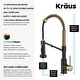 preview thumbnail 31 of 158, Kraus Bolden 2-Function 1-Handle Commercial Pulldown Kitchen Faucet