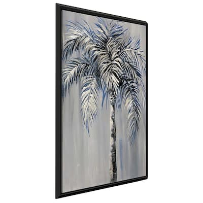 "Palm Magic Evening I" Print on Floating Canvas