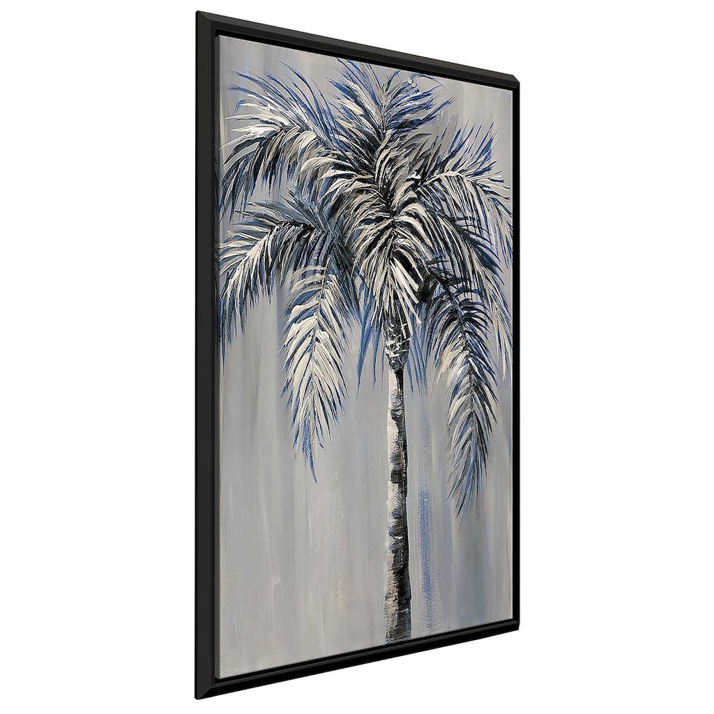 "Palm Magic Evening I" Print on Floating Canvas