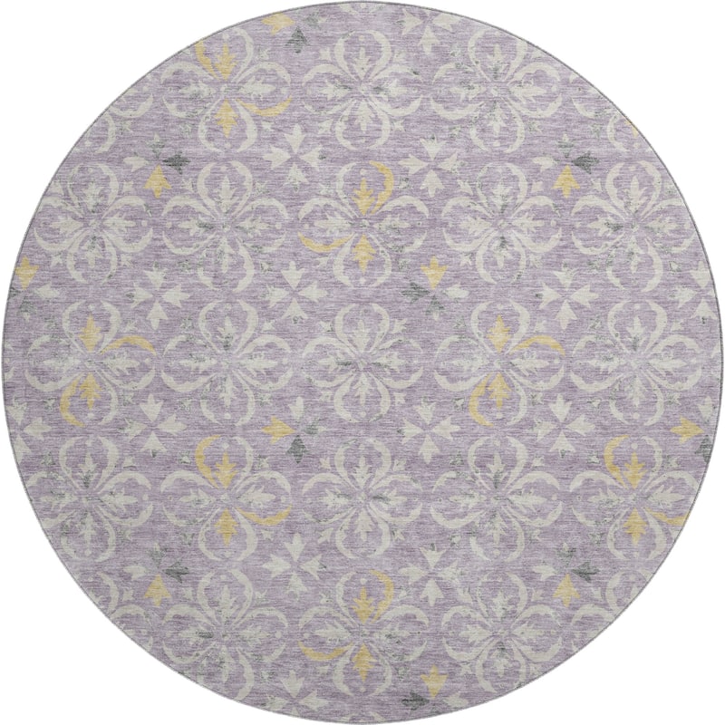 Premium Washable Super Soft Transitional Medallions Mayfield Rug