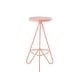preview thumbnail 37 of 49, Trinity Modern Round Metal Backless Bar Stool with Hairpin Legs and Integrated Footrest for Kitchen Island & Home Bar