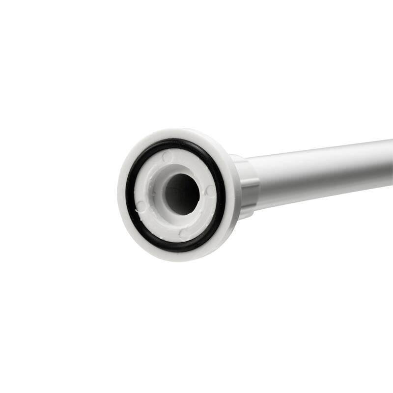 Croydex Self Supporting Telescopic Rod 8'6in in White. - White