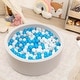 preview thumbnail 4 of 8, Costway 35.5" x 12" Soft Round Ball Pool for Toddlers & Baby with 200 - See Details