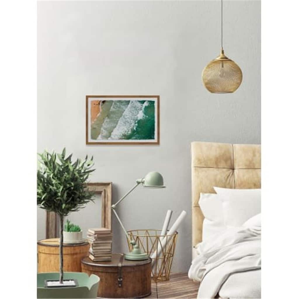 Crashing Waves Framed Wall Art, Elegant Home Touch - Sophisticated Artwork for Refined Décor