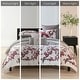 preview thumbnail 2 of 13, N Natori Cherry Blossom Multi Cotton Duvet Cover Set