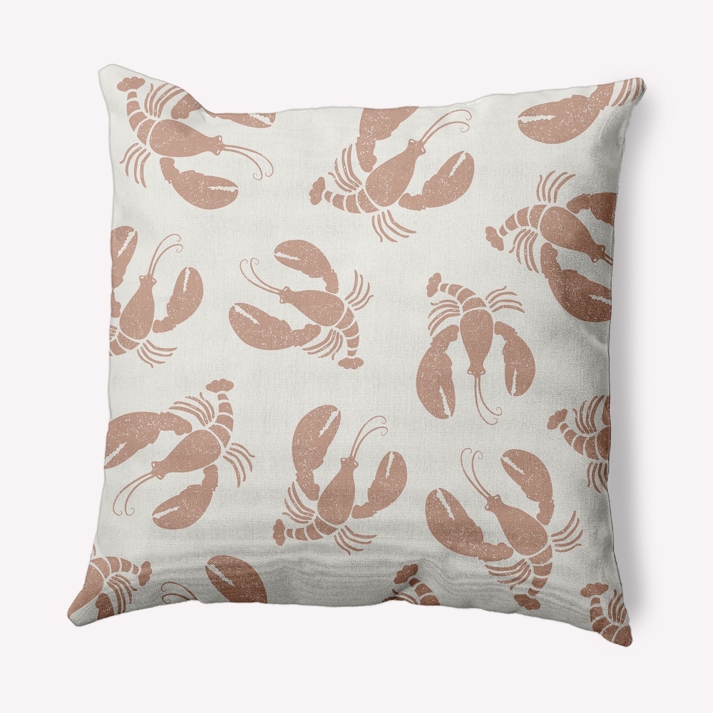 Lobster Fest Nautical Decorative Indoor Pillow