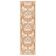 preview thumbnail 33 of 68, SAFAVIEH Handmade Earthly Treasure Kara Traditional Oriental Wool Rug 2'3" x 8' Runner - Ivory/Brown