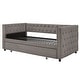 preview thumbnail 10 of 18, Kahler Weave Fabric Daybed with Metal Slats by iNSPIRE Q Classic