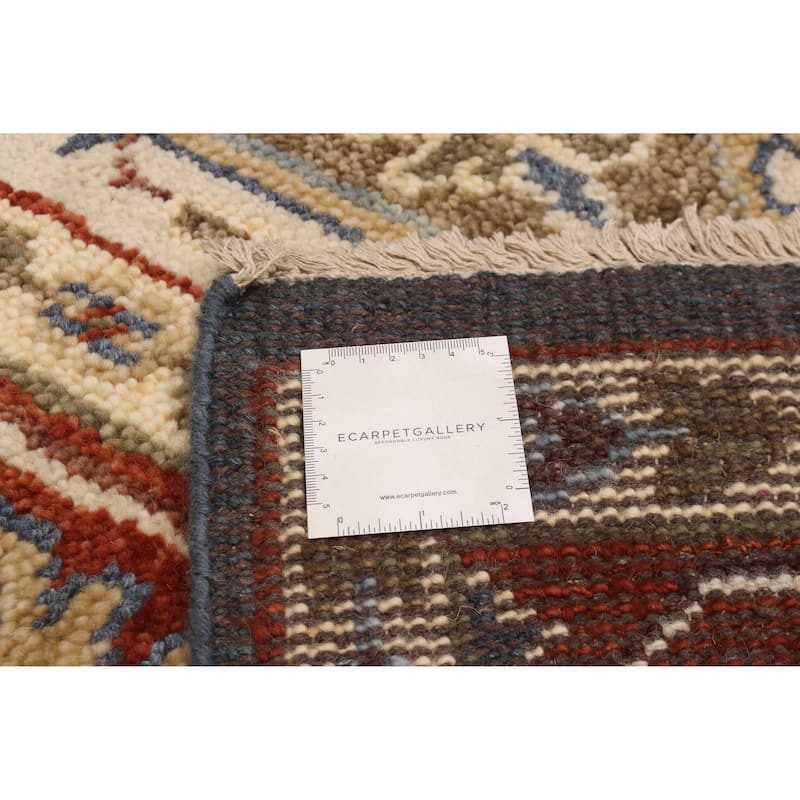 ECARPETGALLERY Hand-knotted Jules Serapi Navy Wool Rug - 7'7 x 10'1