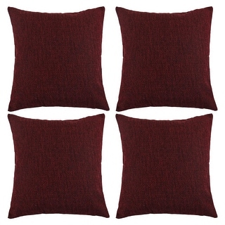 maroon throw pillows