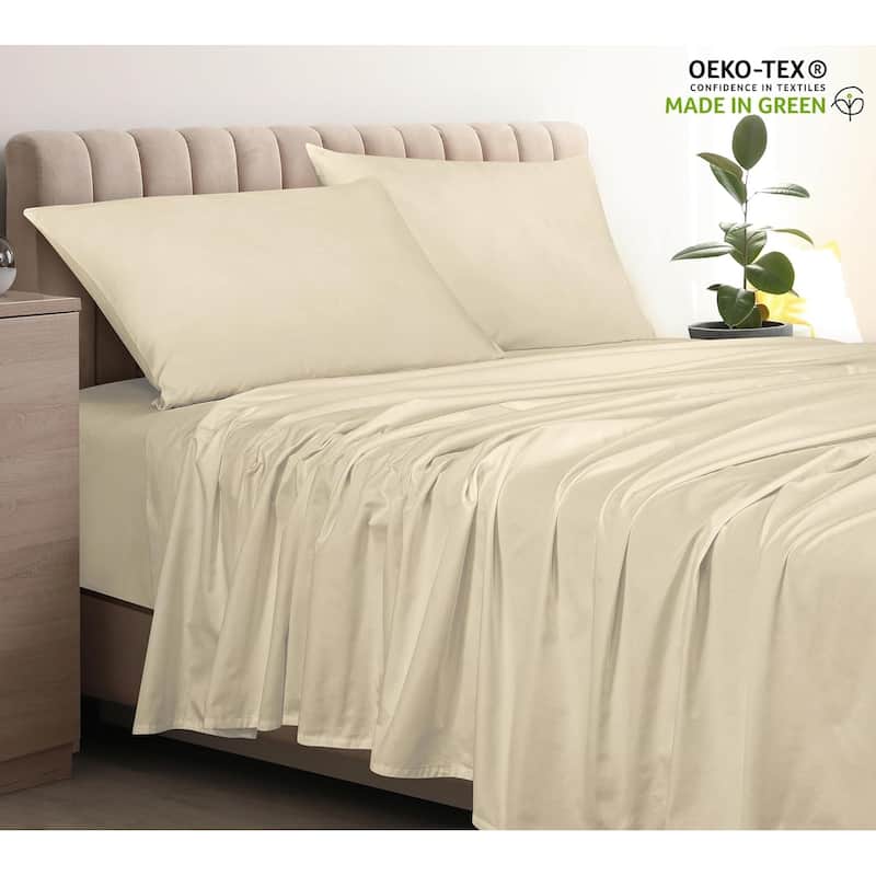Royale linen 400 Thread Count Cotton Flat Sheet