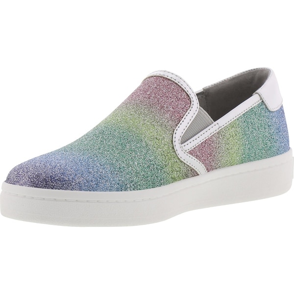 rainbow silver shoes