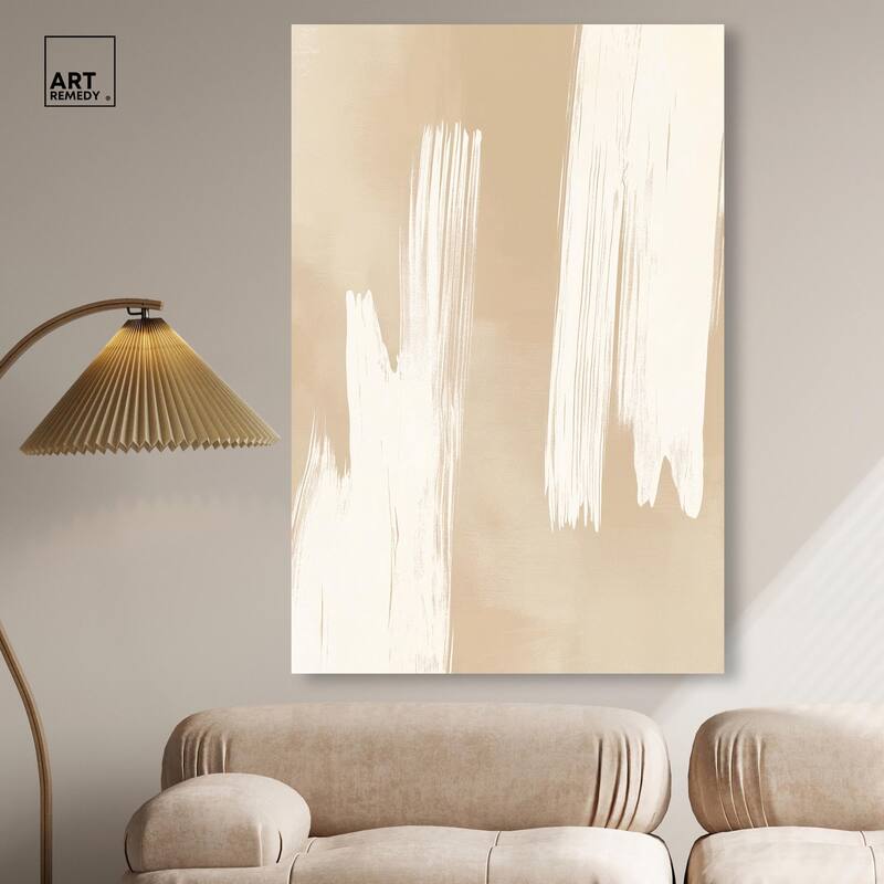 Gestural Grains II Canvas by Art Remedy, Gallery Wrapped