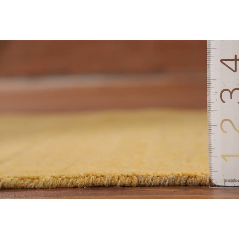 Gabbeh Modern Foyer Rug Hand-Knotted Contemporary Wool Carpet - 2'8"x 4'1"