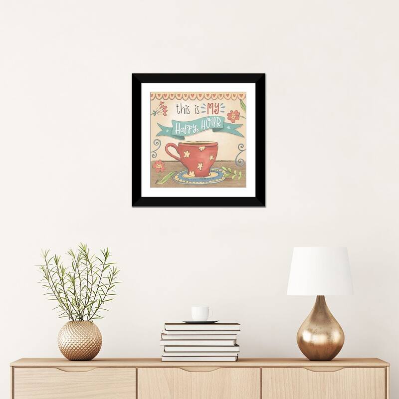 iCanvas "Coffee Happy Hour" by Mollie B.