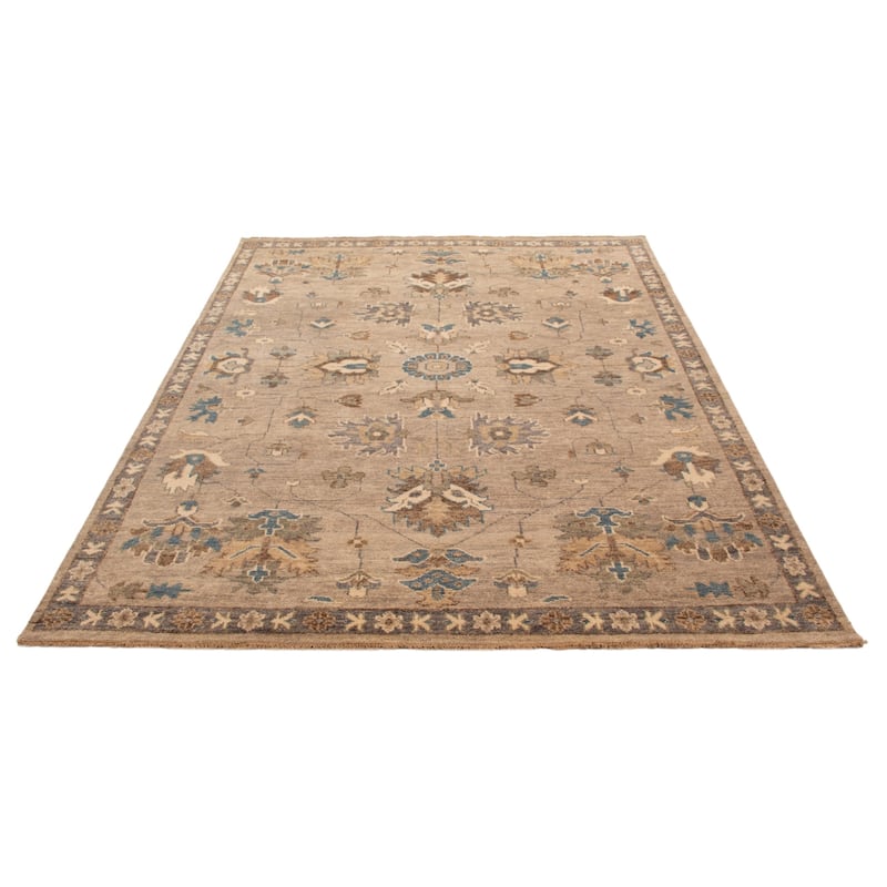 ECARPETGALLERY Hand-knotted Jules Serapi Grey, Taupe Wool Rug - 9'0 x 11'10