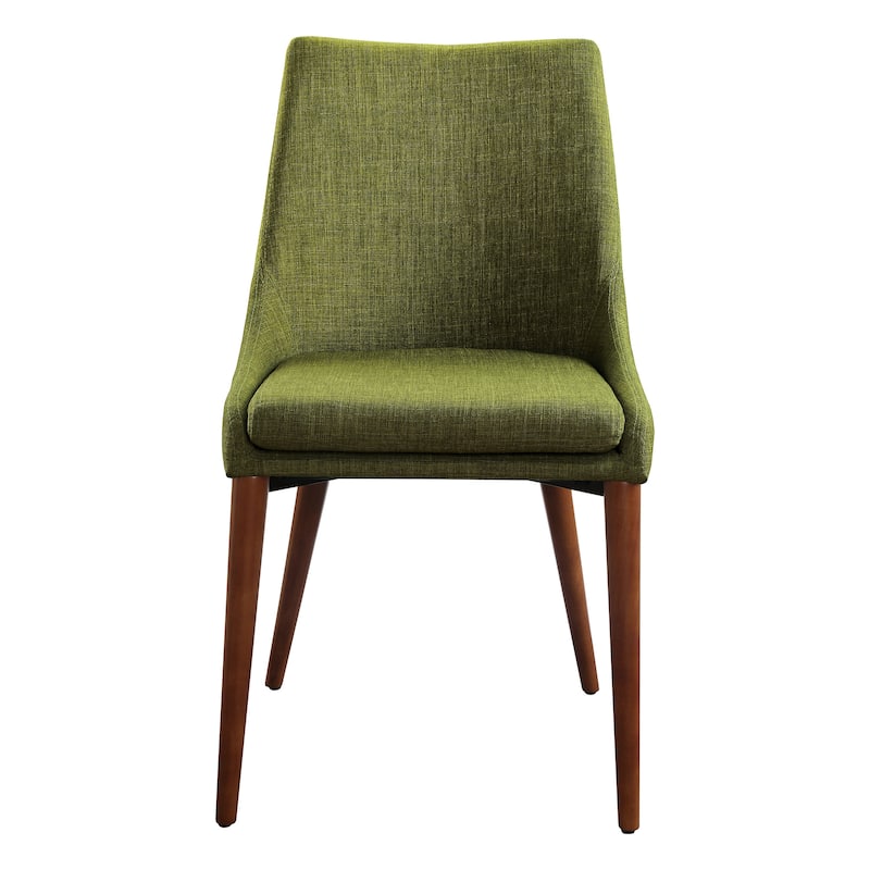 Palmer Mid-Century Modern Fabric Dining Chair in 2 Pack