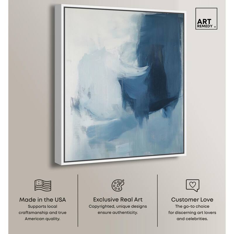 Glacial Reflections II Canvas by Art Remedy