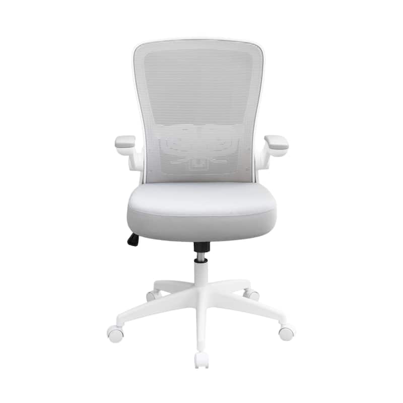 BOSS Flip Arm Mesh Task Chair - Grey