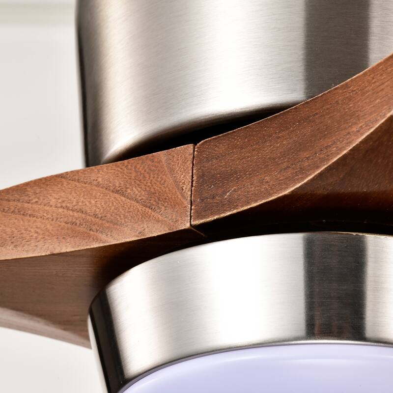 Ceiling Fan with Lights ,3 Wood Blade, 6 Speed Levels Remote Control
