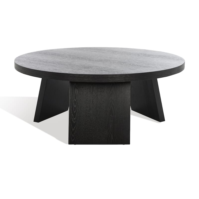 SAFAVIEH Couture Julianna Modern Wood Coffee Table - 36 in. W x 36 in. D x 15 in. H