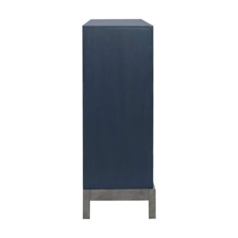 Liberty Furniture Braxton Accent Cabinet Buffet - Width 74" x Depth 17" x Height 44"