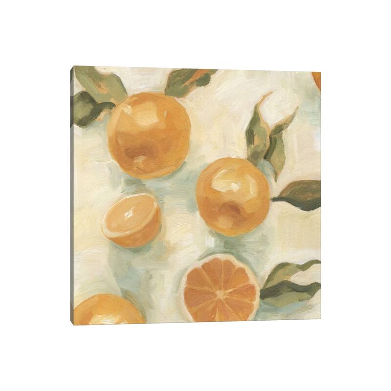 iCanvas "Citrus Study In Oil IV" by Emma Scarvey Canvas Print