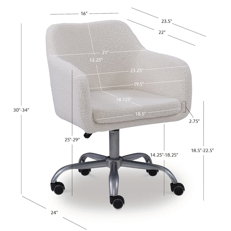Richard Sherpa Adjustable Height Office Chair