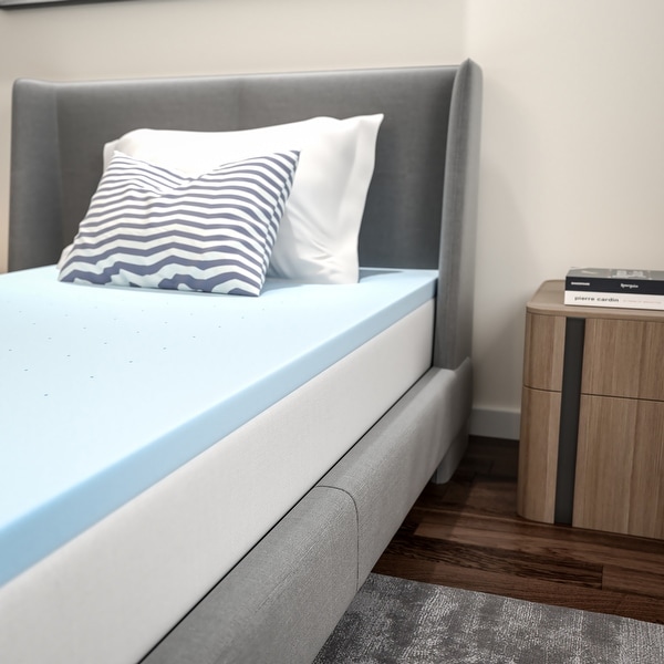 Cool blue memory foam mattress online