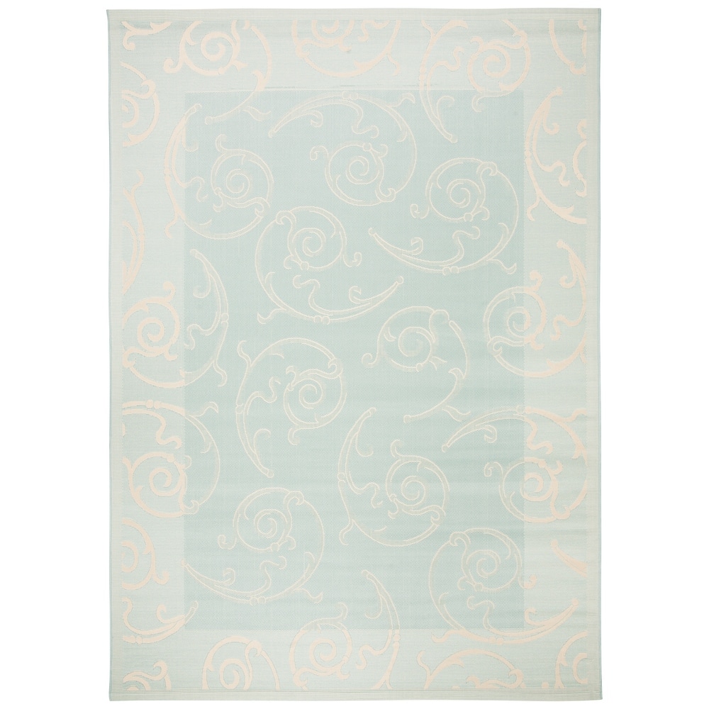 SAFAVIEH Courtyard Brunhilda Indoor/ Outdoor Waterproof Patio Backyard Rug