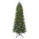 preview thumbnail 7 of 5, Puleo International 9 ft. Pre-lit Slim Fraser Fir Tree Dual Color LED Lights