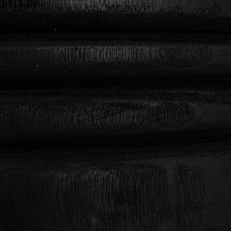 Paulownia Wood Carved Stool