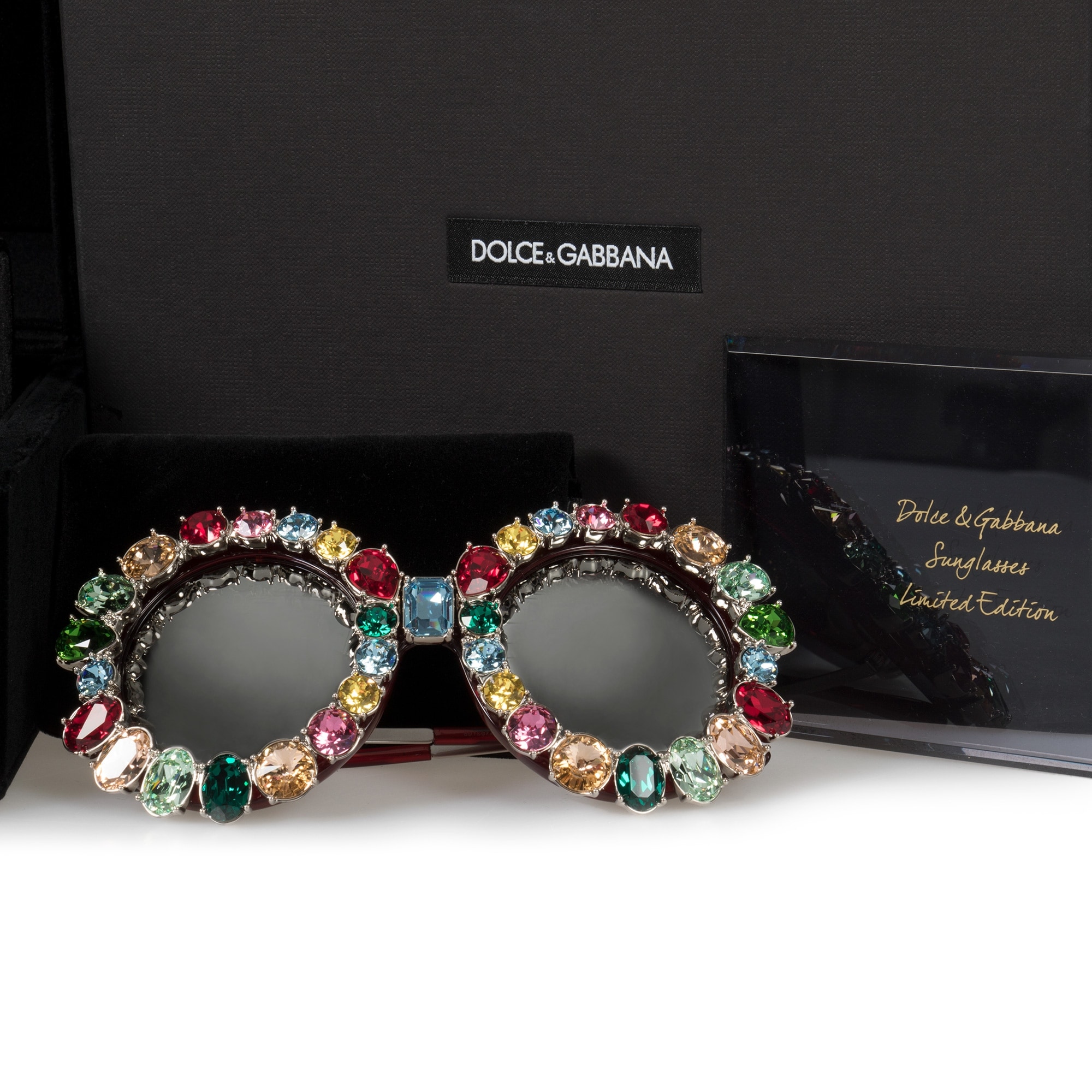 dolce and gabbana rhinestone sunglasses