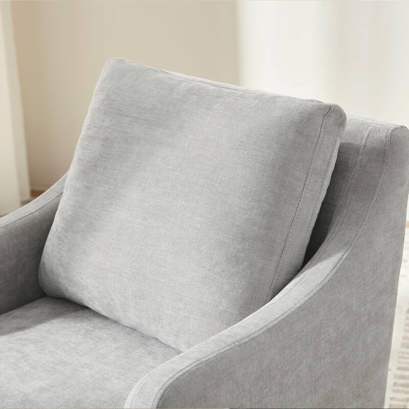 Upholstered Dining Chairs, Modern Kitchen Chairs Dinner Chairs with 4 Casters
